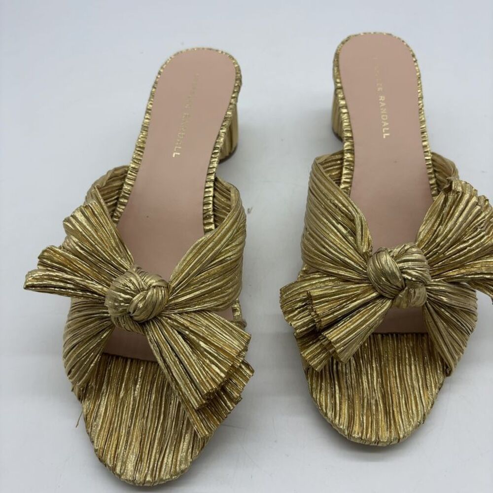 Loeffler Randall Gold Emilia Shoe